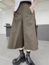 Side Pleat Wide Pants